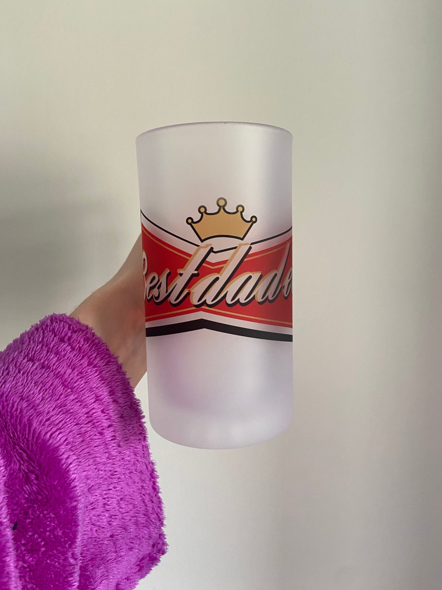 Father’s Day beer stein glass