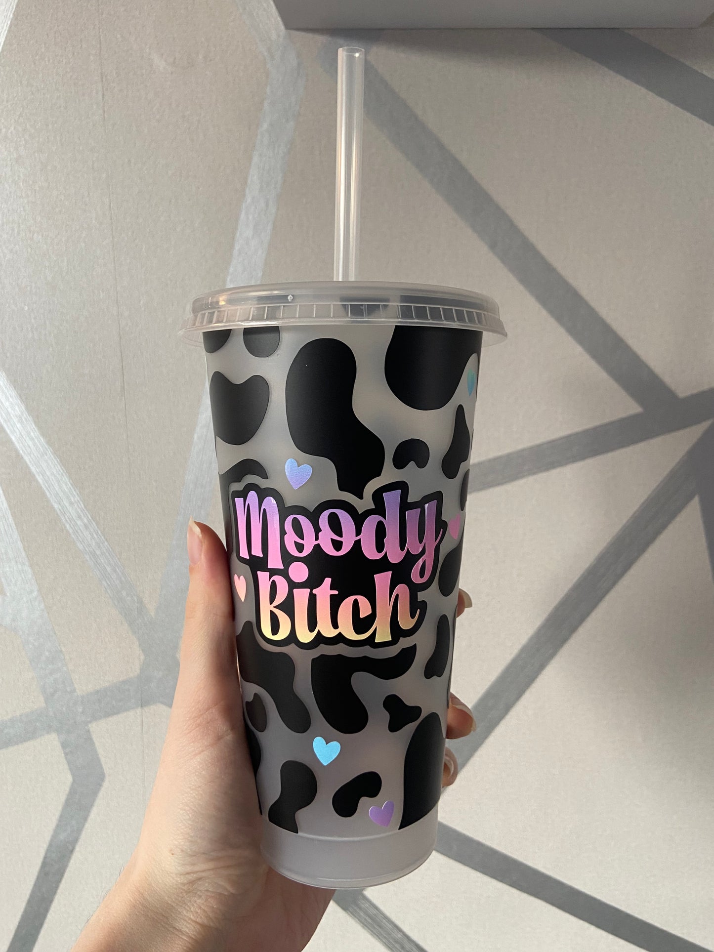 Moody bitch 24oz cold cup