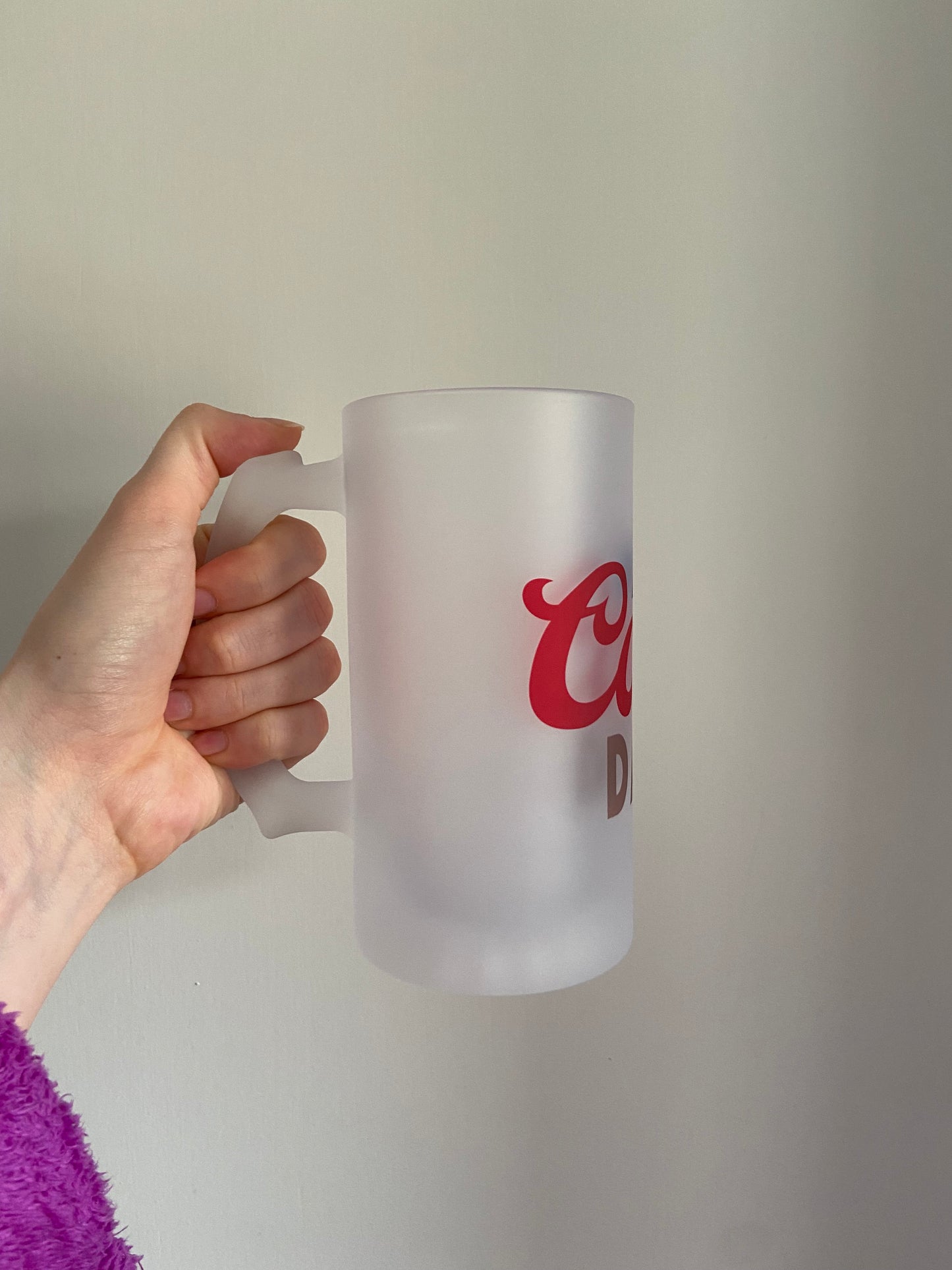 Father’s Day beer stein glass