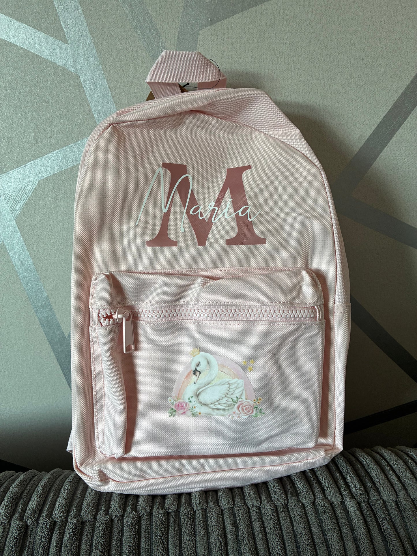 Personalised mini backpack