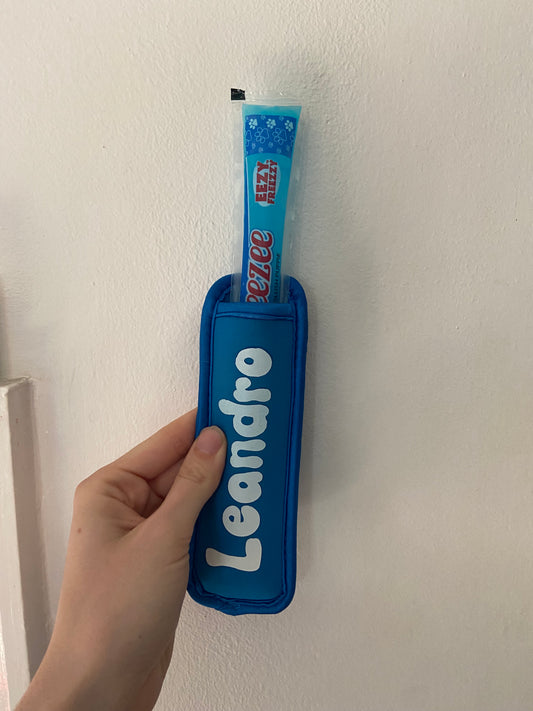 Personalised ice lolly holders