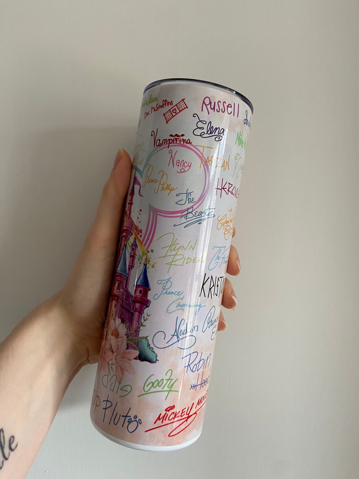 Disney signatures 20oz insulated tumbler
