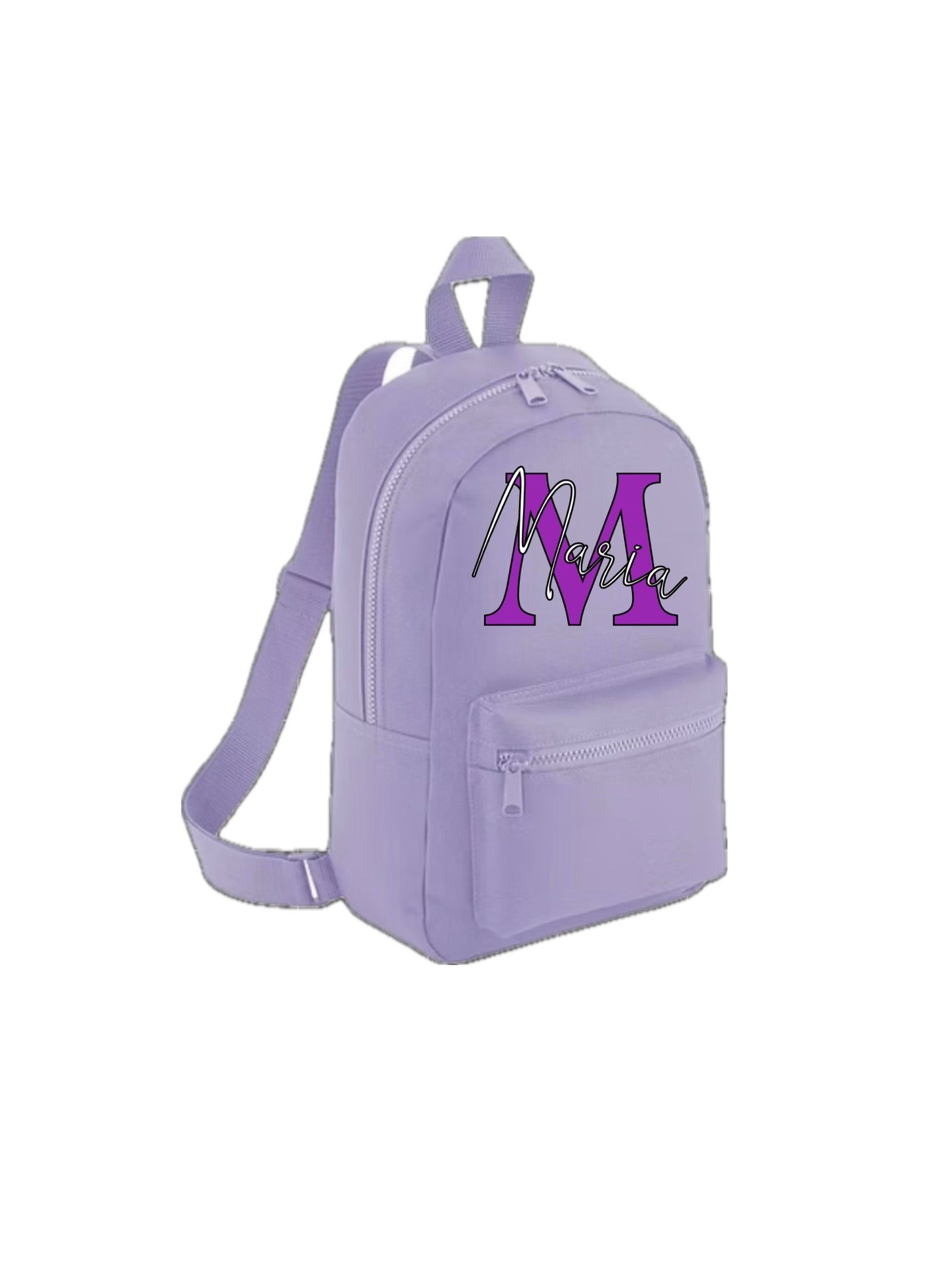 Personalised mini backpack