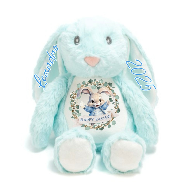 Personalised Easter bunny plush